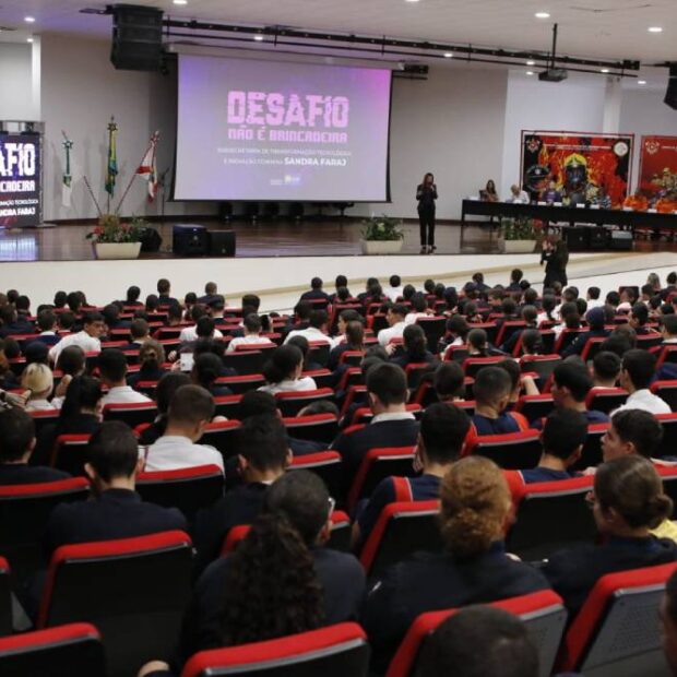 palestra ‘desafio não é brincadeira’