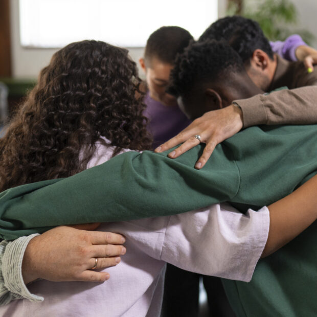 people meeting support group