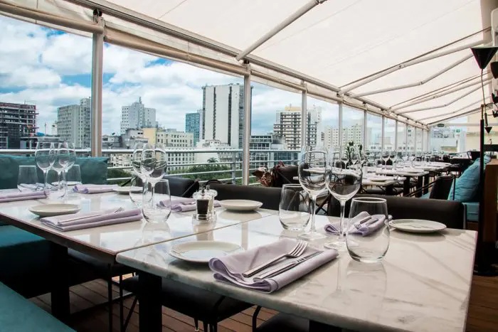 bares com vista skyline