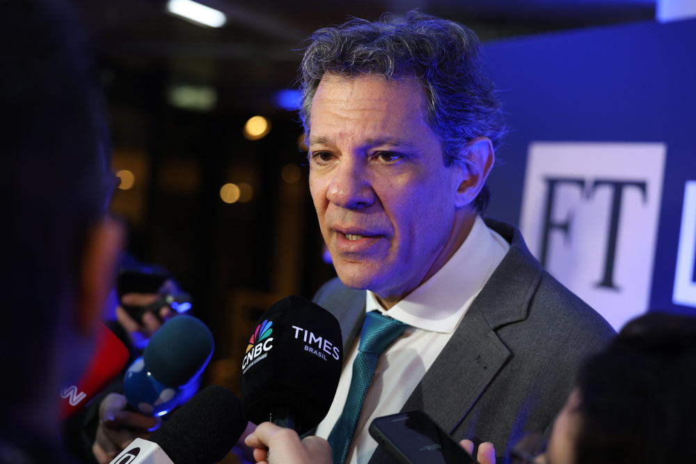 ministro fernando haddad participa do ft climate & impact summit latin america e brasil 2030 (sp)