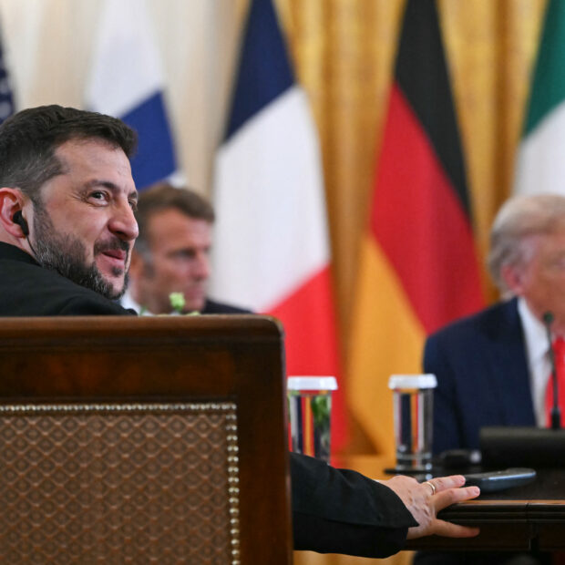 trump meets zelensky and european leaders in washington dc