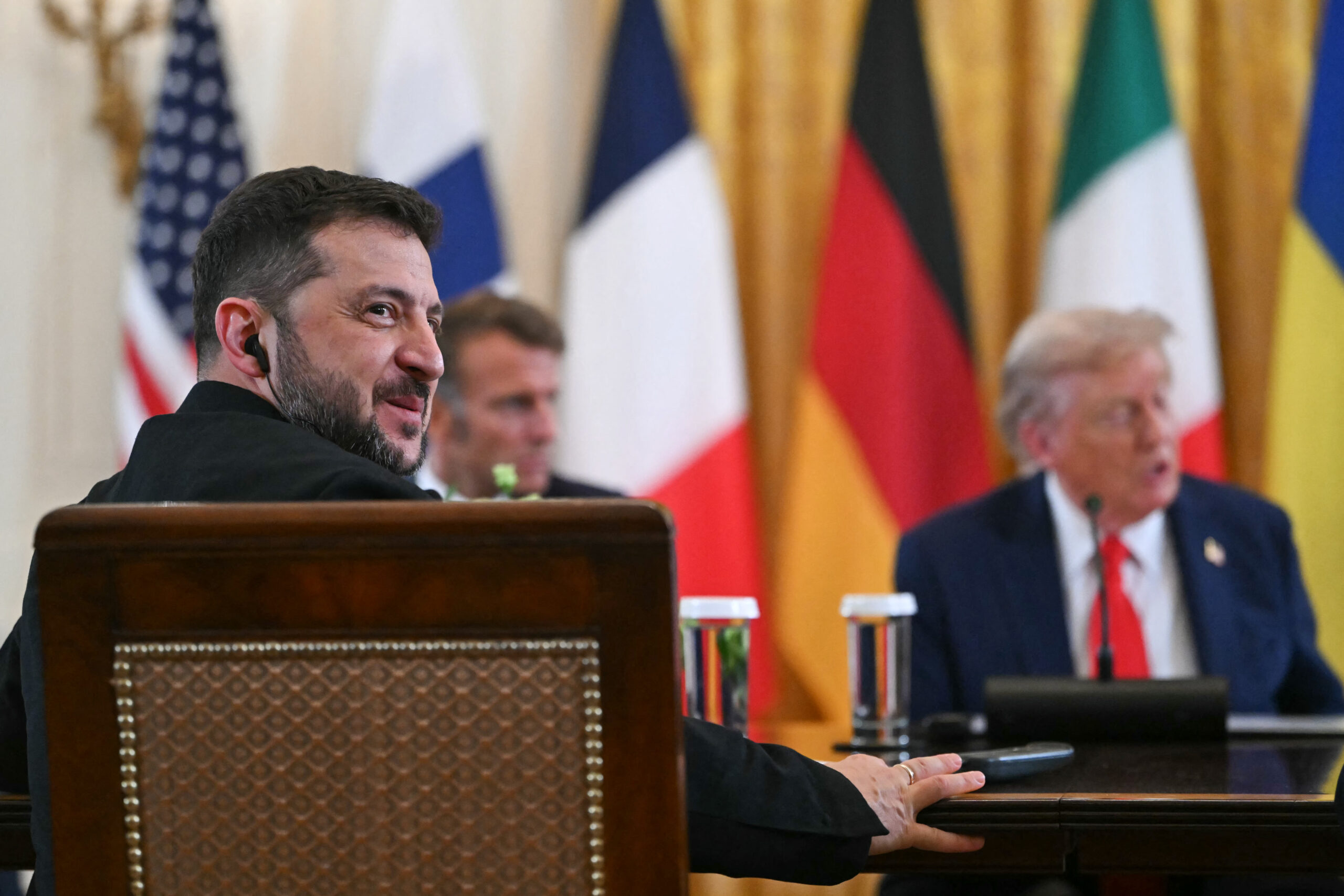 trump meets zelensky and european leaders in washington dc