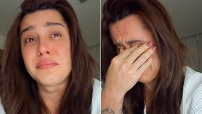 A cantora sertaneja desabafa em prantos nas redes sociais após o pouso de emergência e diz ter vivido um verdadeiro milagre.
