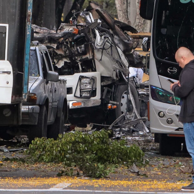 colombia blast military