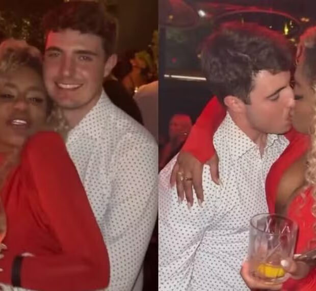 A apresentadora não economiza elogios ao filho de Gugu e até admite que jogou o preconceito com novinhos para o alto.
