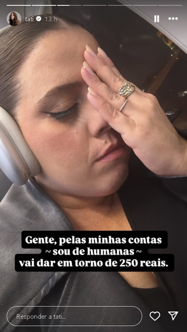 A apresentadora passou sufoco e contou tudo nas redes: “Não tô podendo confiar em mim”