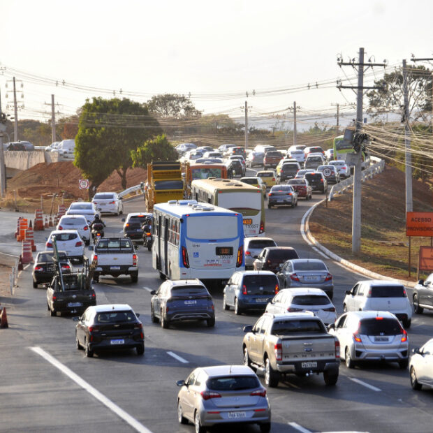 alterações no trânsito da epig começam a valer; saiba o que muda e como estão as obras
