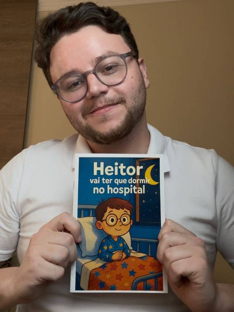 estudante de medicina lança livro voltado a crianças