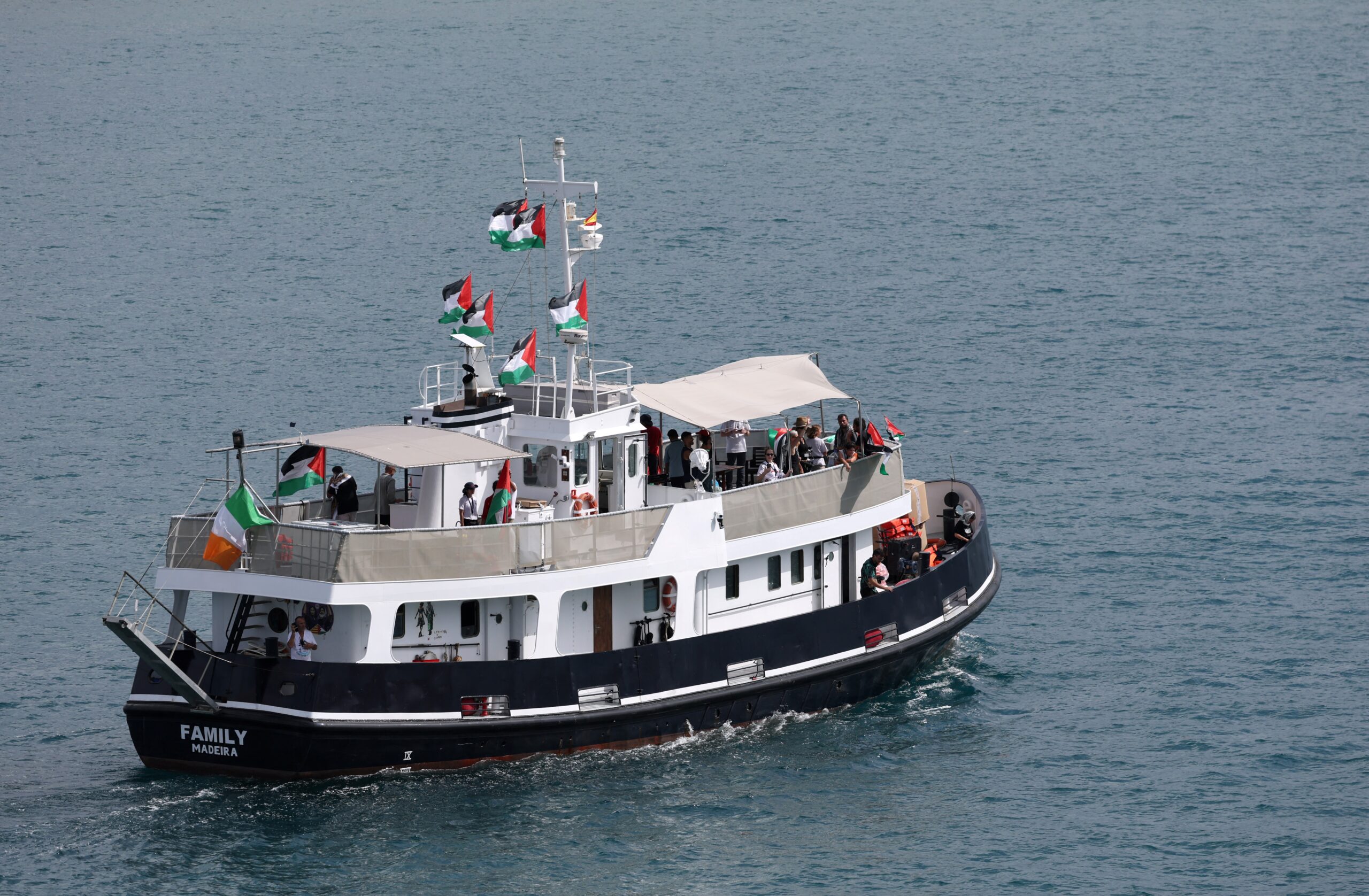 spain israel palestinian conflict aid flotilla