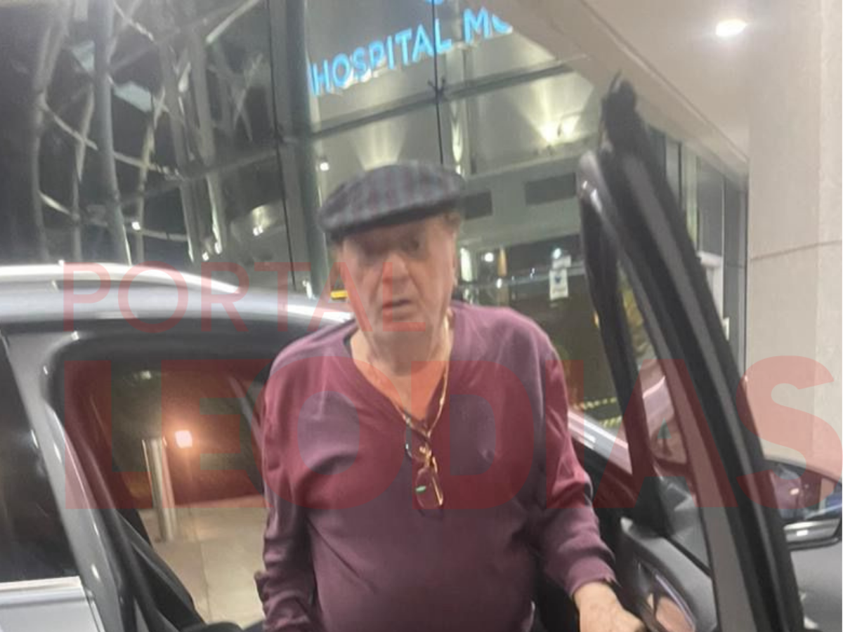 O apresentador do SBT deu entrada em hospital particular após fortes cólicas, mas não precisou passar por cirurgia; Raulzinho atualizou o estado de saúde do pai.