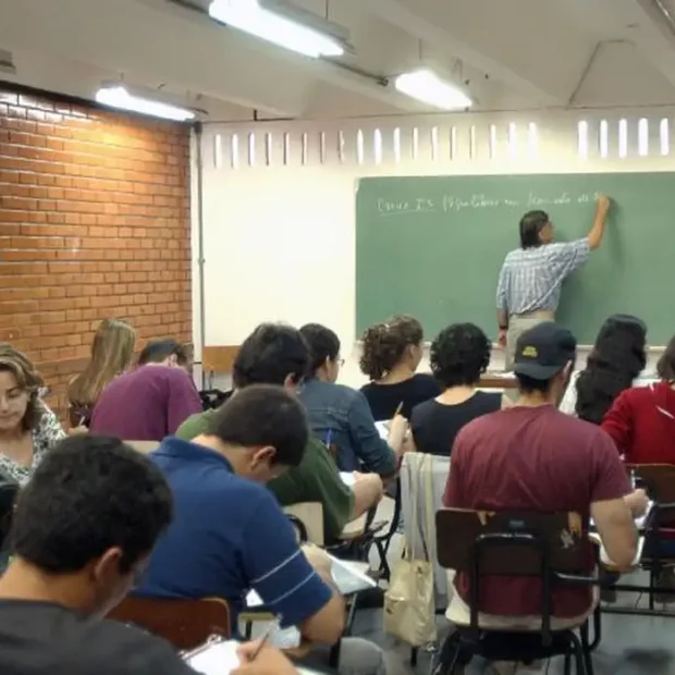 ensino superior sala de aula