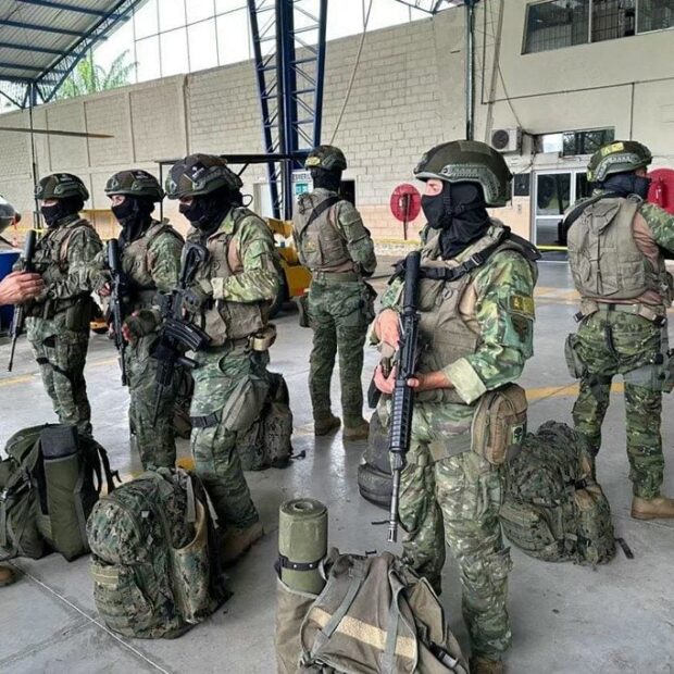 Foto: Ecuadorian Ministry of Defense/AFP