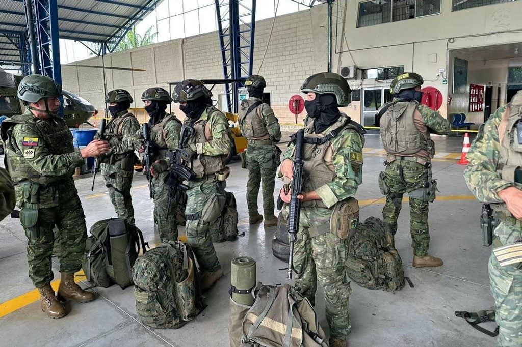 Foto: Ecuadorian Ministry of Defense/AFP
