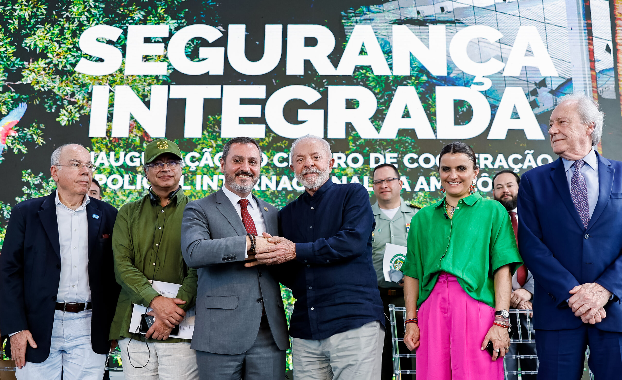 inauguração do centro de cooperação policial internacional d