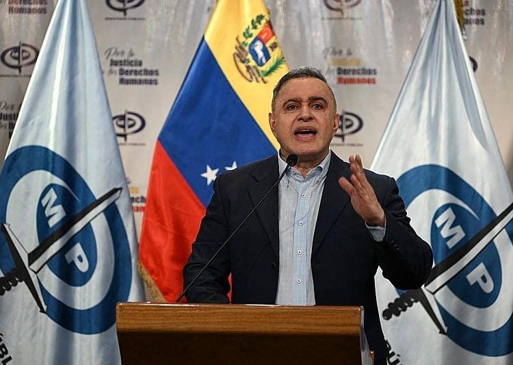 Procurador-geral da Venezuela, Tarek William Saab/ Foto: Yuri Cortez/AFP