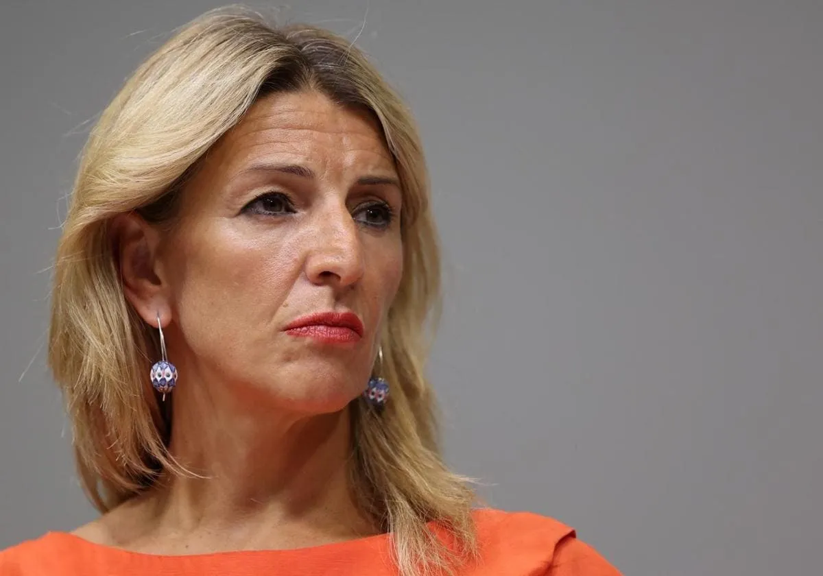 Ministra do Trabalho, Yolanda Díaz / Foto: AFP