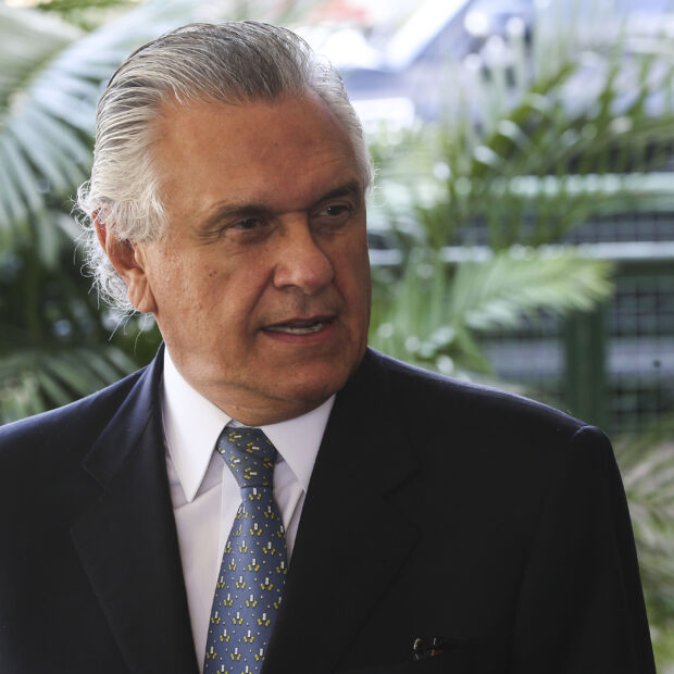 o governador eleito de Foto: Antonio Cruz/ Agência Brasil, ronaldo caiado fala com a imprensa