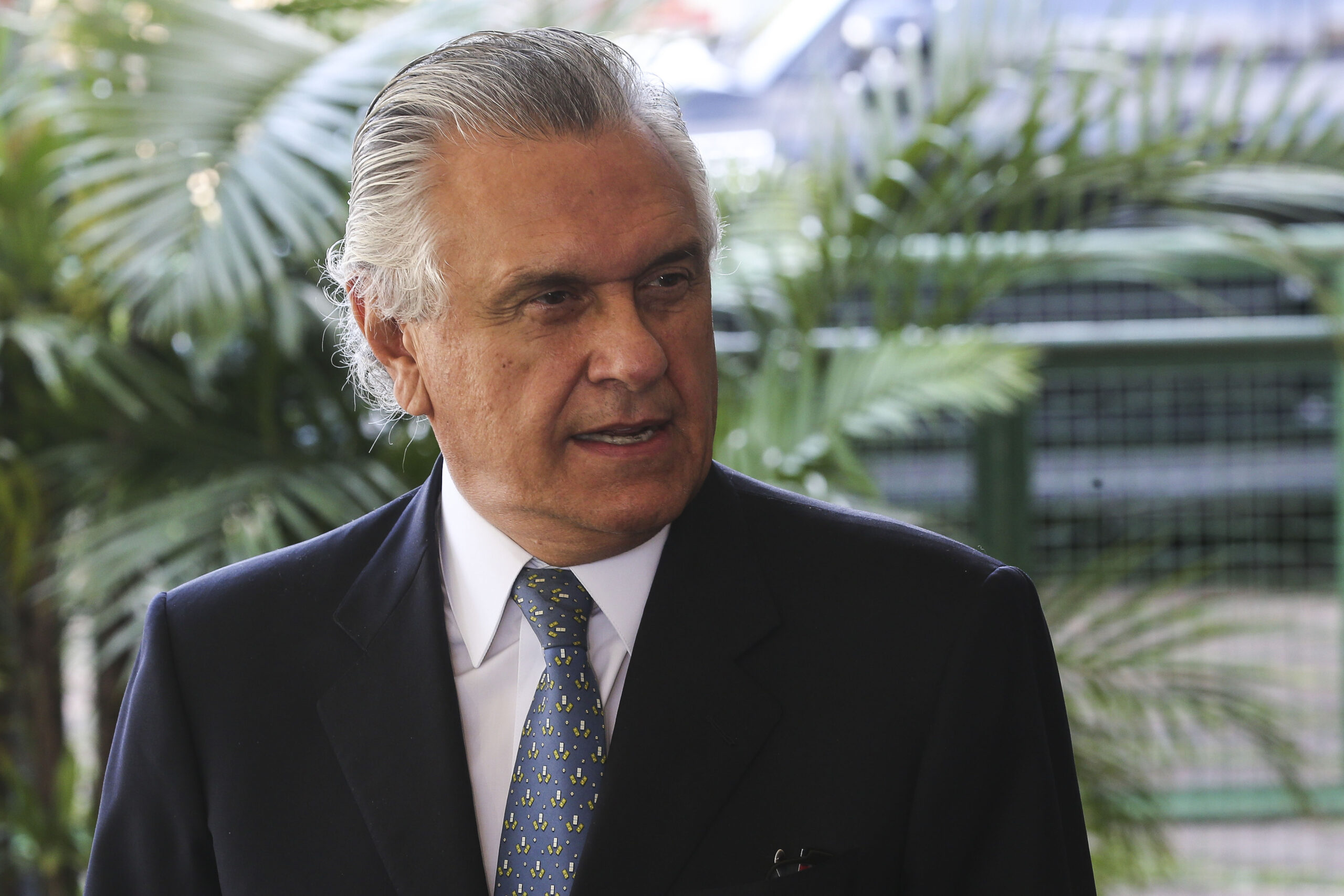 o governador eleito de Foto: Antonio Cruz/ Agência Brasil, ronaldo caiado fala com a imprensa