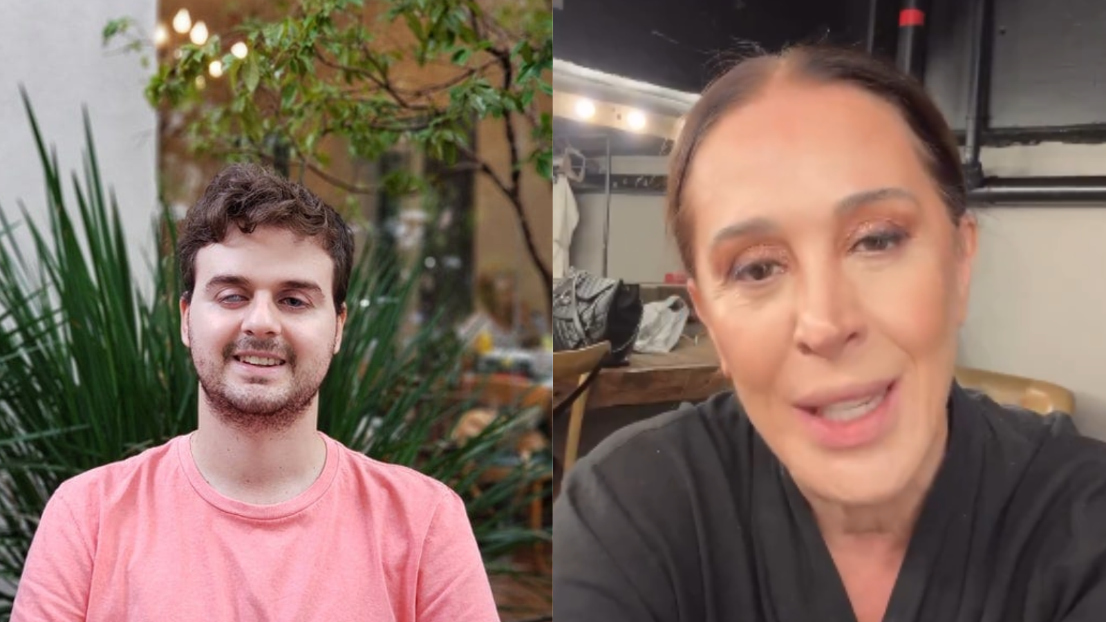 Atriz chamou o caso de “mal-entendido” e convidou Rodolfo para voltar à peça, mas sem muita emoção no pedido.
