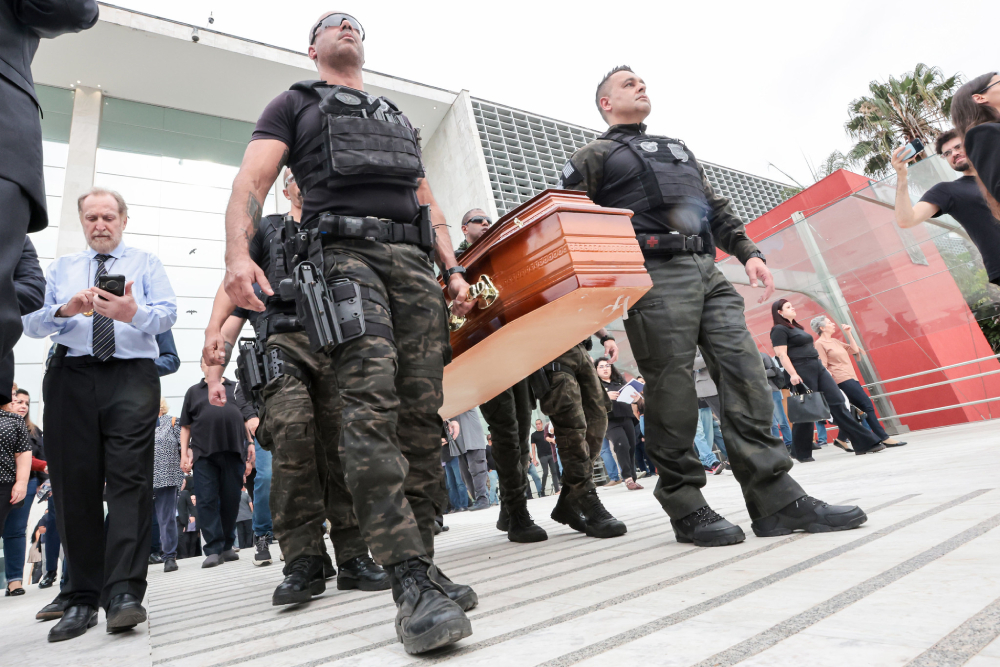 velório do delegado ruy ferraz (sp). (2)