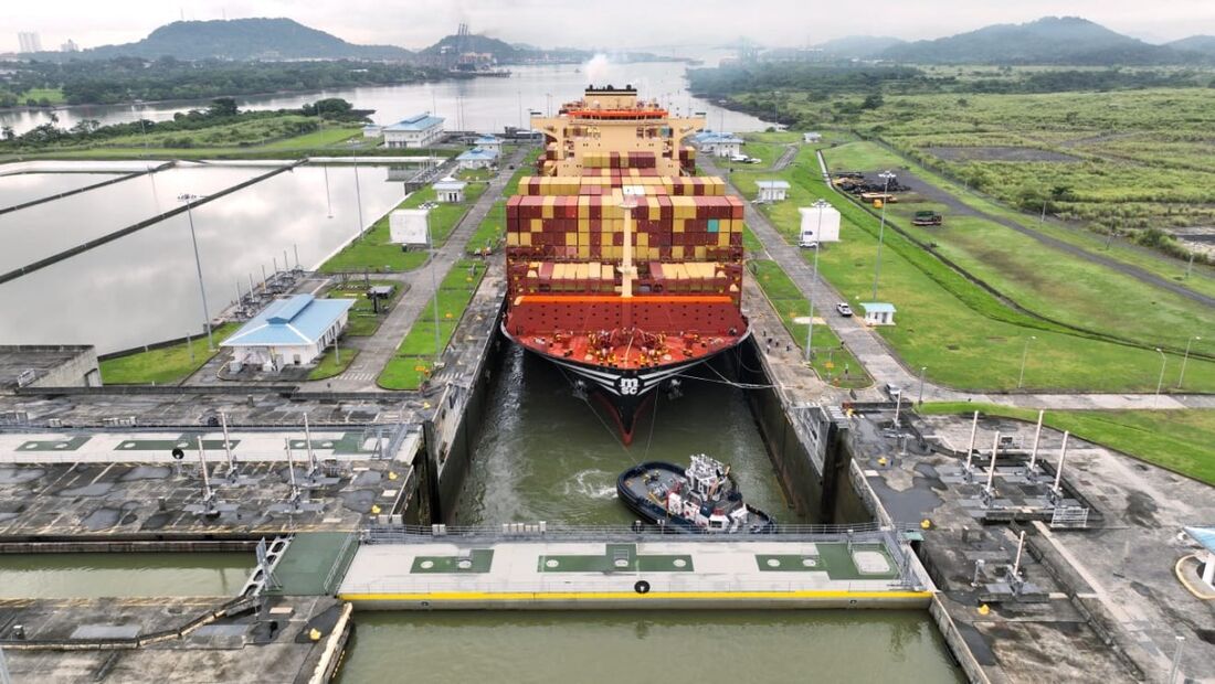 Foto: Autoridade do Canal do Panamá/Handout/AFP