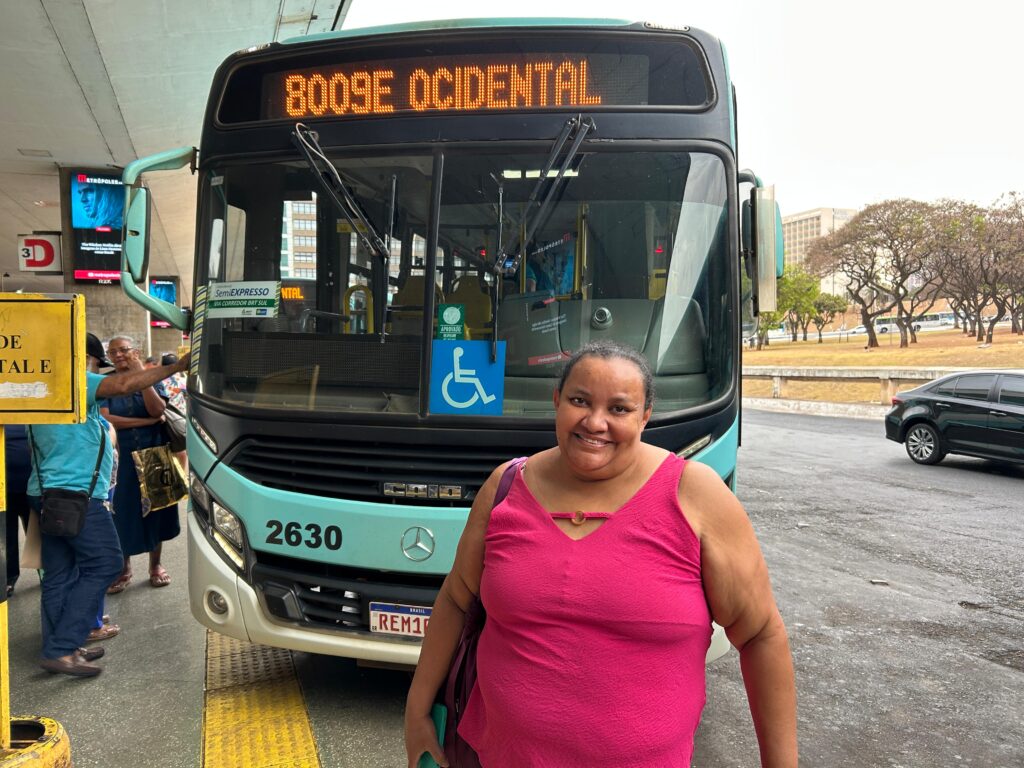 claide reis, de 49 anos, também moradora da cidade ocidental créditos camila coimbra jornal de brasília