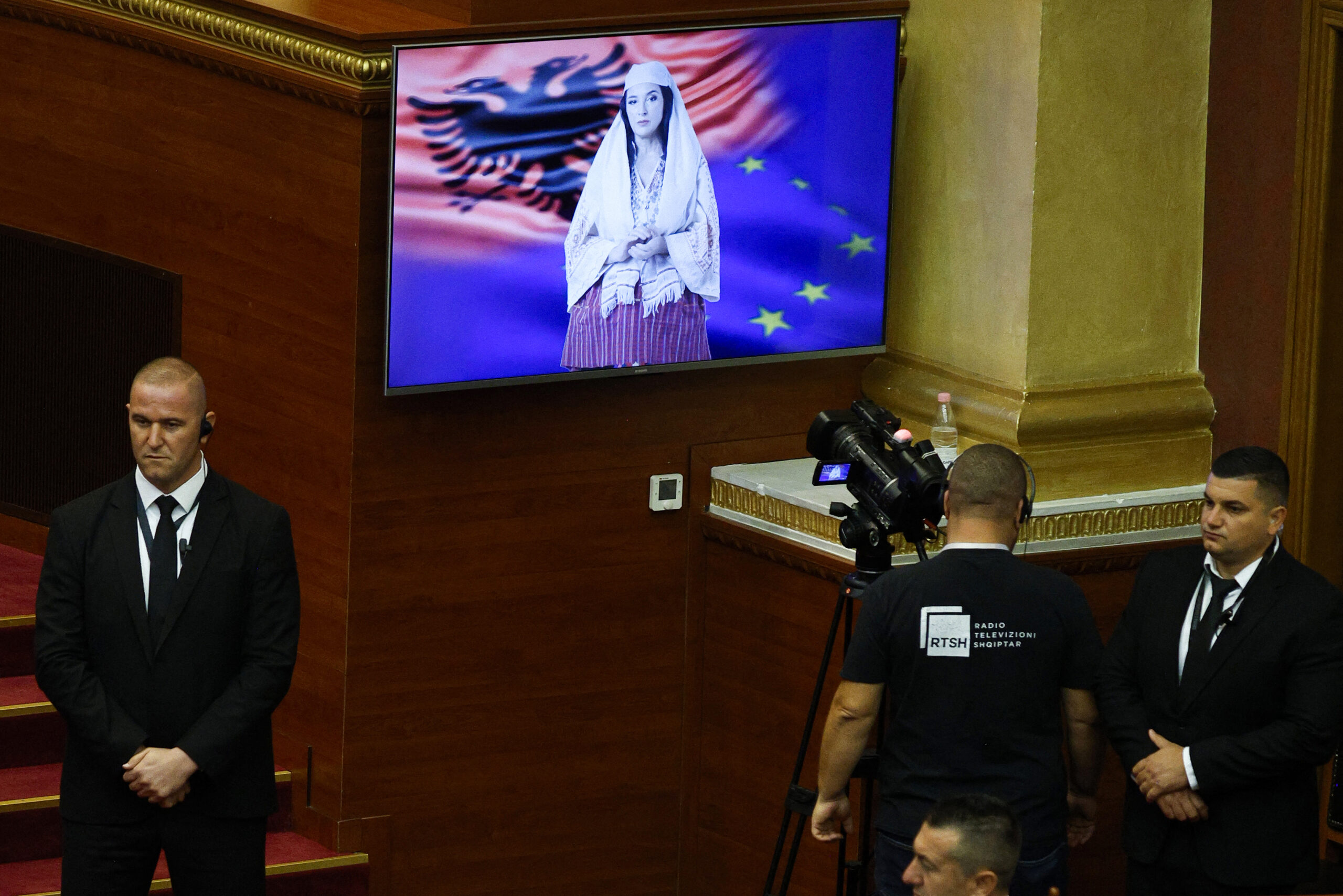 albania politics government parliament tecnology ai politics