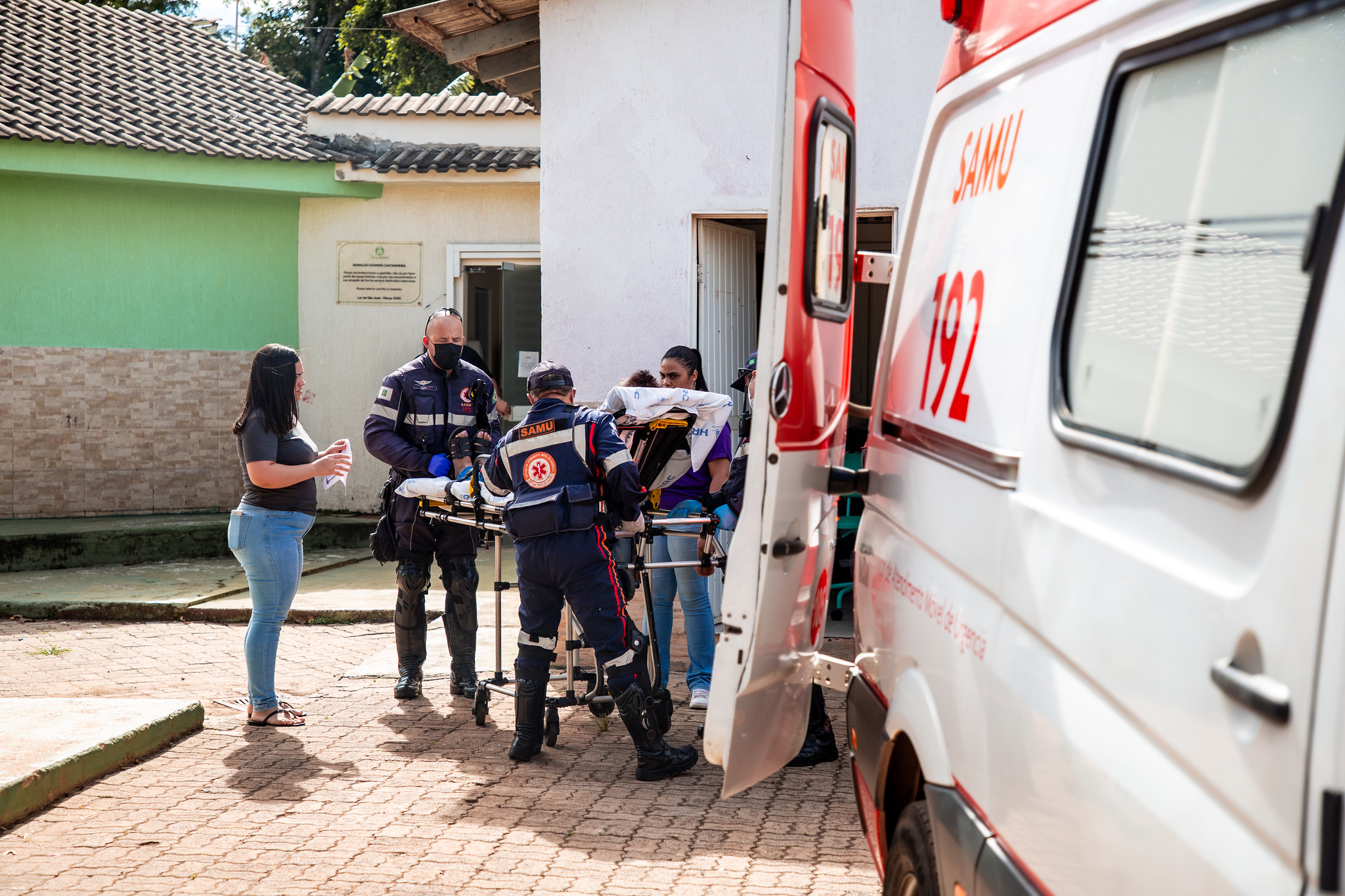 atendimento do samu df. foto ualisson noronha agência saúde df