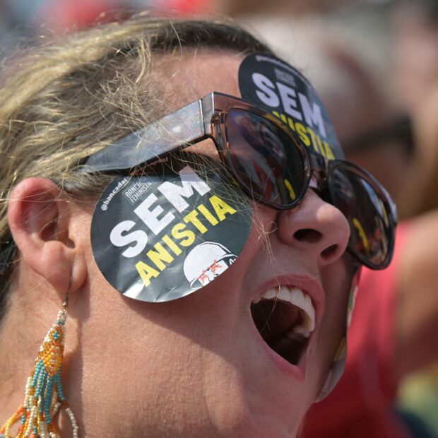brazil congress shielding project protest