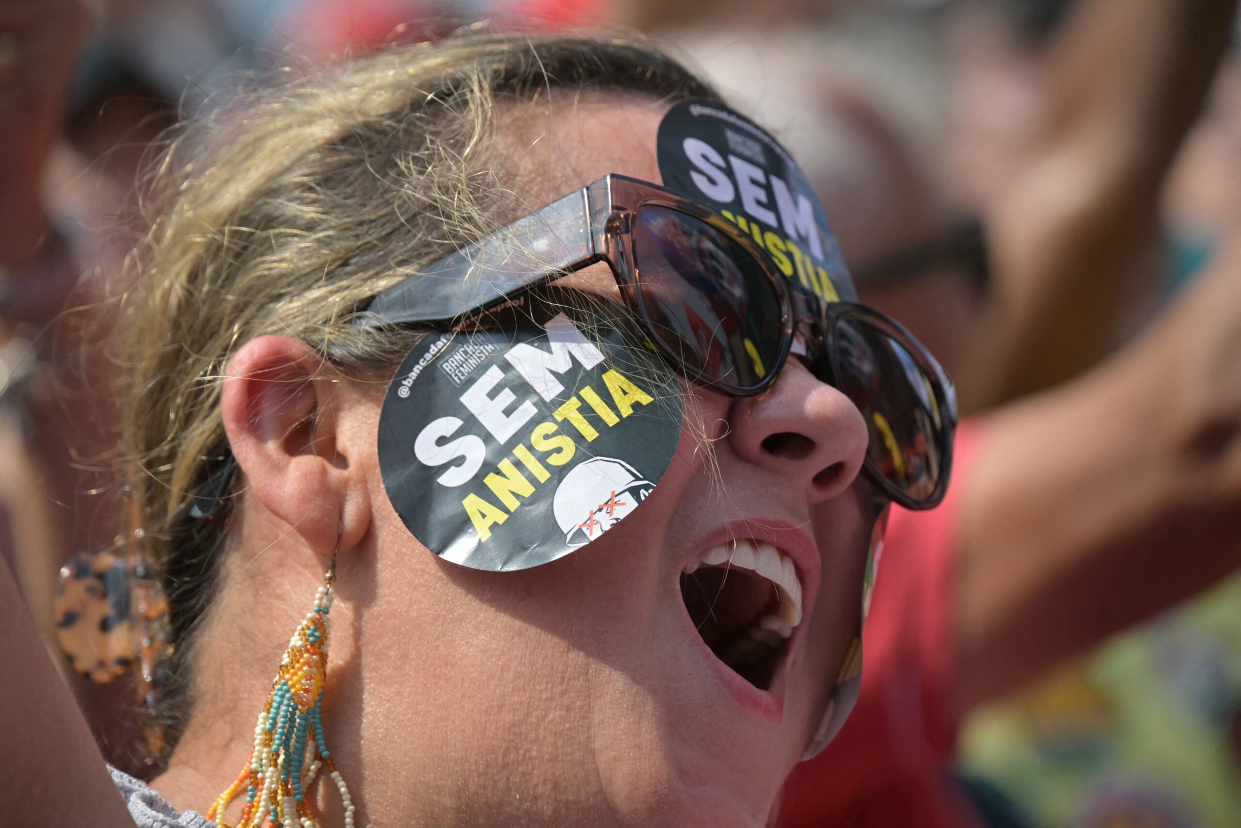 brazil congress shielding project protest