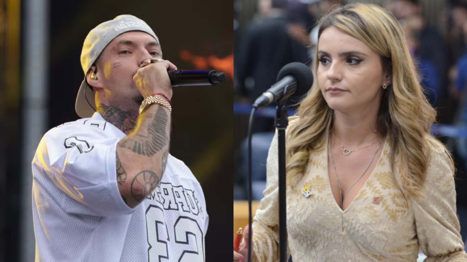 Rapper carioca incendiou o público com frase polêmica; vereadora Amanda Vettorazzo reagiu e já levou o caso para o MPSP.