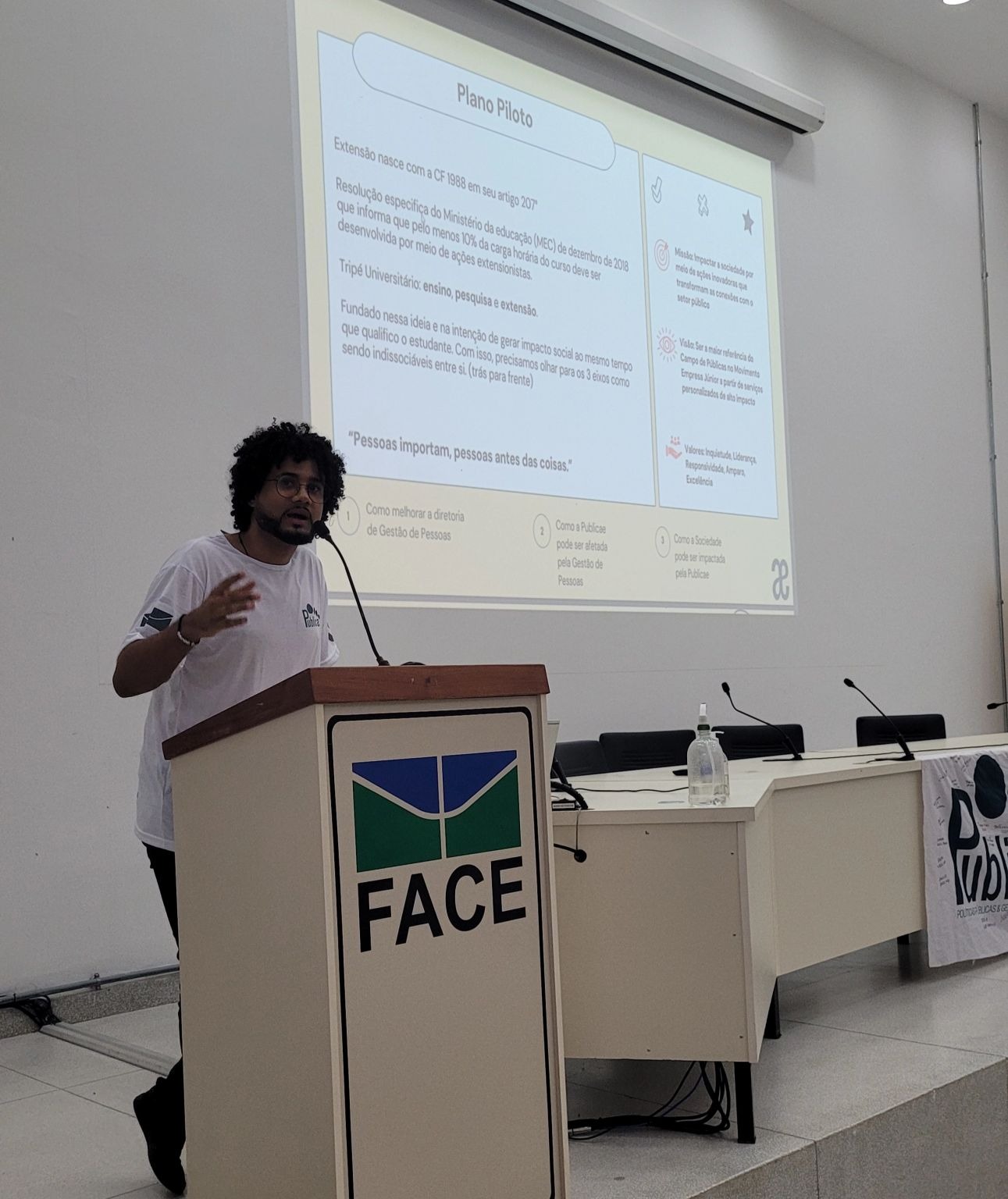 Pedro Pires, ceilandense estudante da UnB