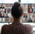 professional woman in remote business videoconference