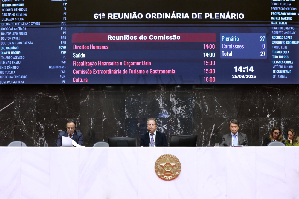 reunião ordinária de plenário