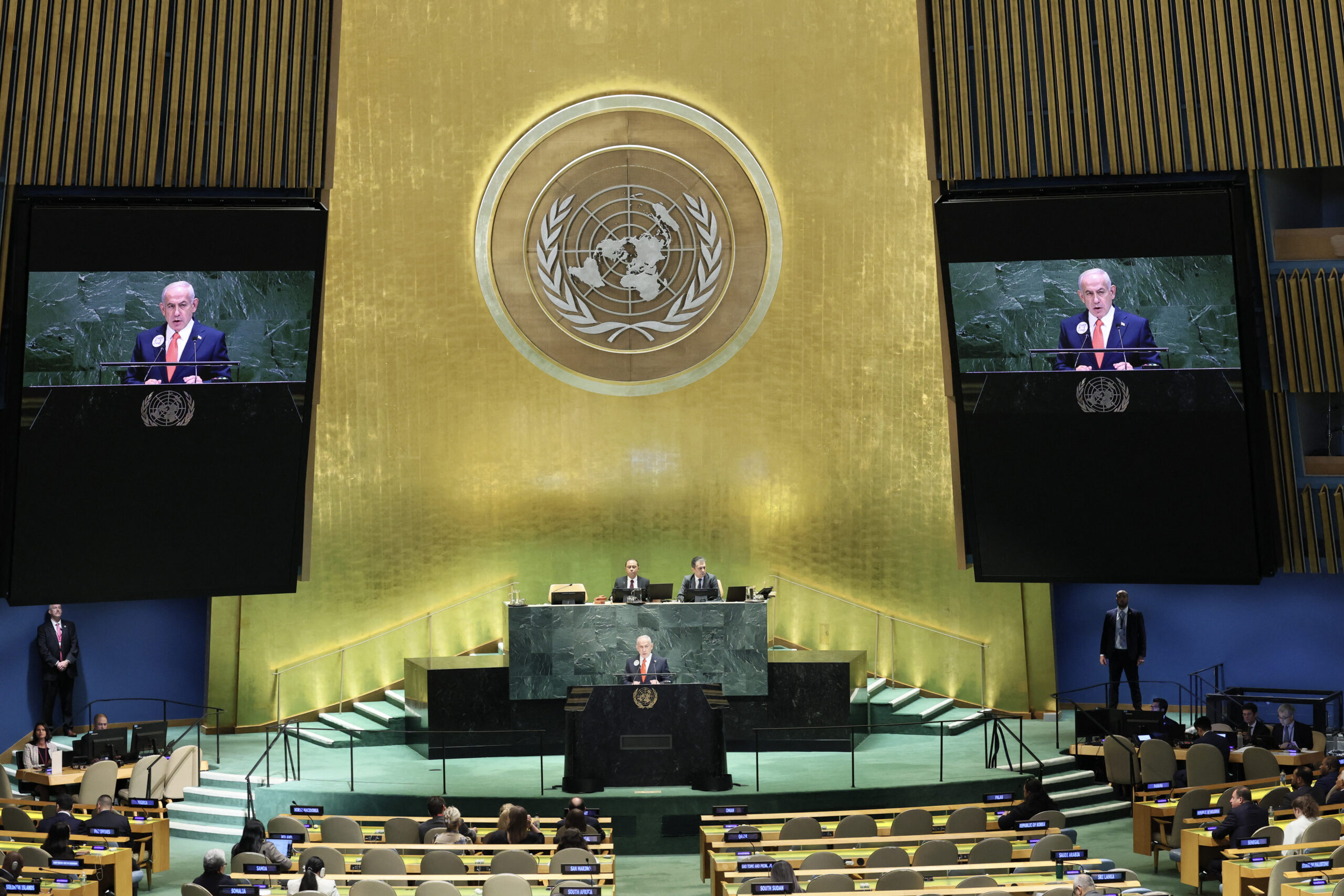 world leaders gather for the 80th session of the united nations general assembly