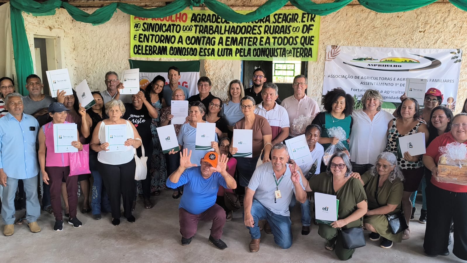 produtores assentamento
