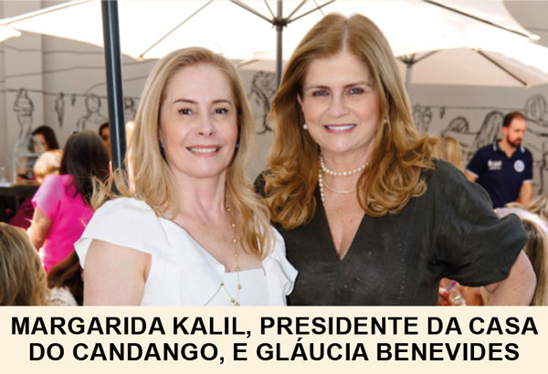 margarida kalil, presidente da casa do candango, e gláucia benevides capa
