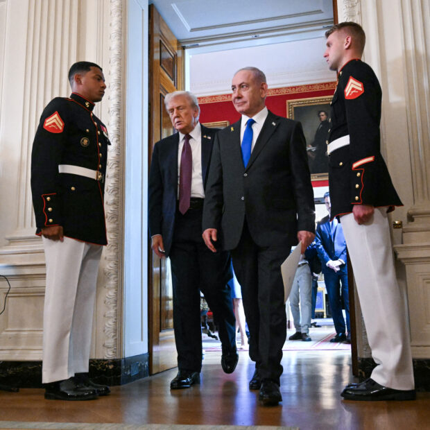 donald trump meets israeli pm benjamin netanyahu