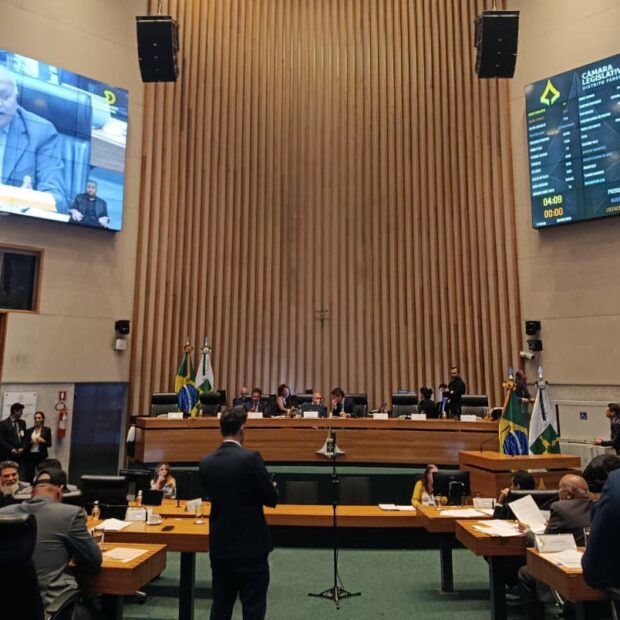 Câmara Legislativa Plenário Foto: Suzano Almeida
