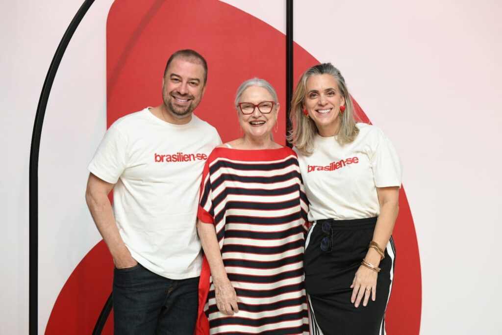 Gilberto Azevedo, Cláudia Pereira e Renata Monnerat