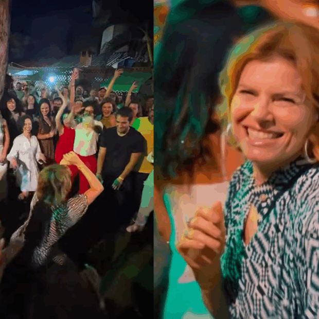 Cantor Feyjão agitou o Cantinho de Minas com hits de samba e MPB, e o elenco da novela se jogou na pista com direito a clássicos dos anos 90.