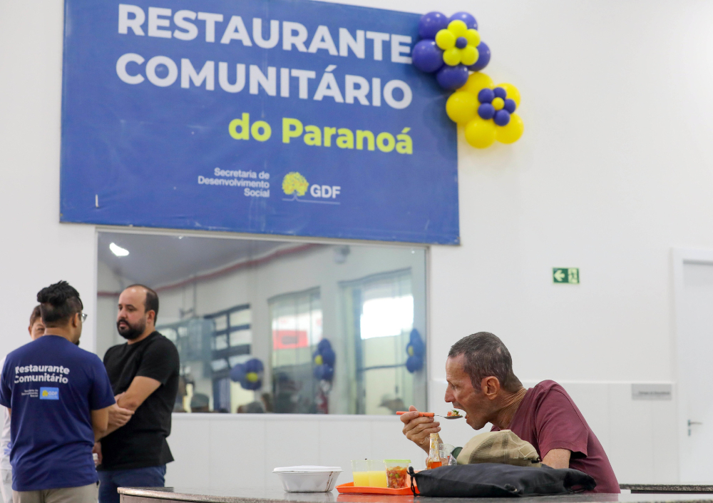 restaurantes comunitários servem 12,6 milhões de refeições em nove meses no df