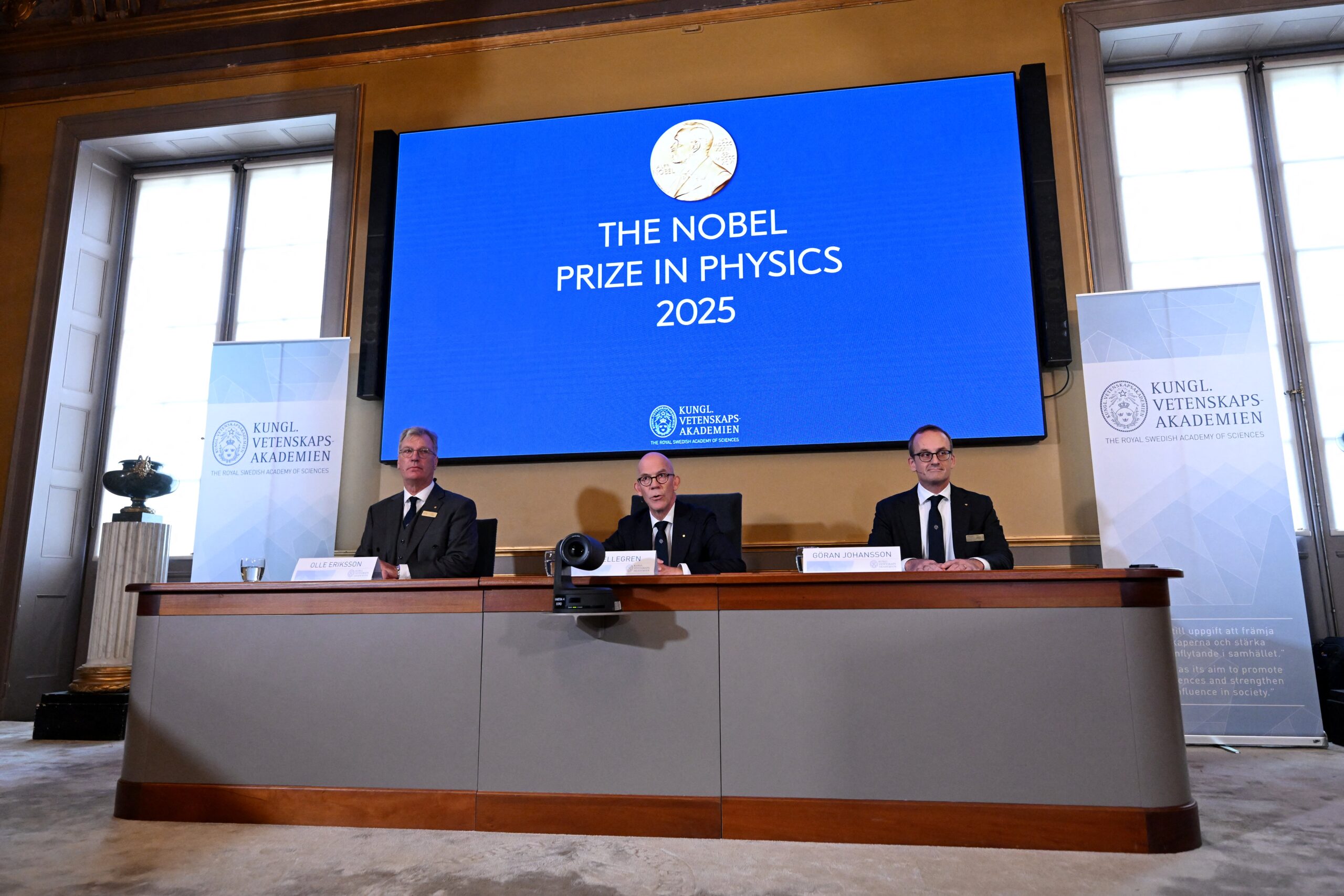 sweden nobel prize physics