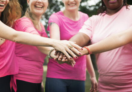 women fighting breast cancer