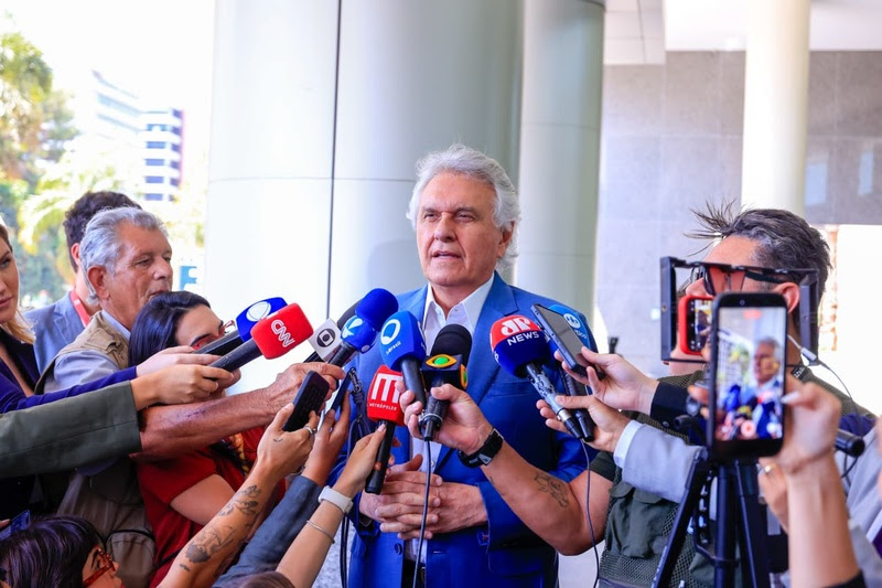 Governador de Goiás dispara contra o ministro do Turismo e anuncia suspensão de suas atividades partidárias no União Brasil, além da dissolução do diretório do partido no Pará.