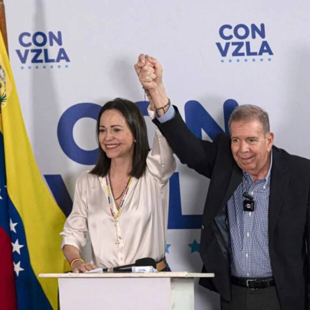 maria corina machado e edmundo gonzalez