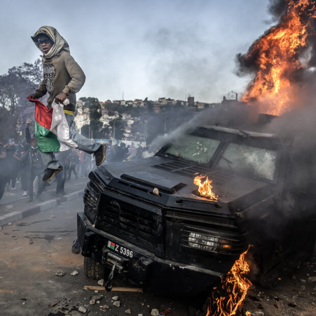 madagascar economy unrest demo