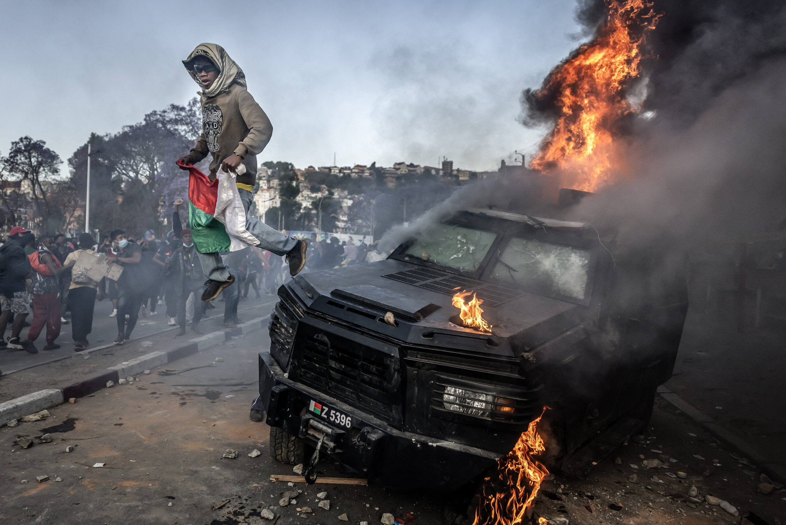 madagascar economy unrest demo