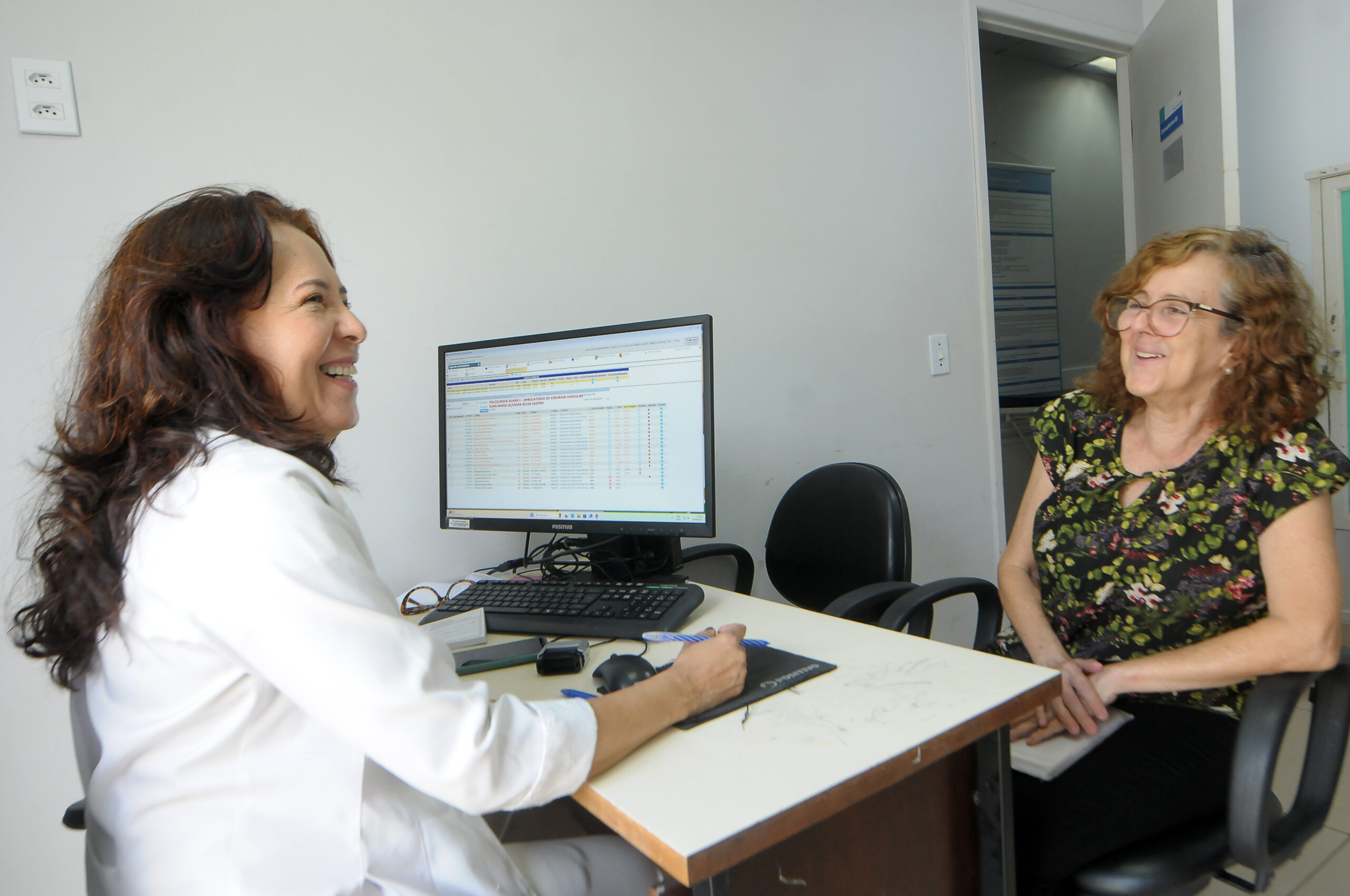 atendimento de trombose. foto matheus oliviera agência saúde df