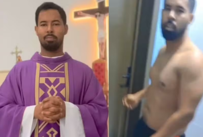 Padre é flagrado com noiva de fiel em casa paroquial em MT